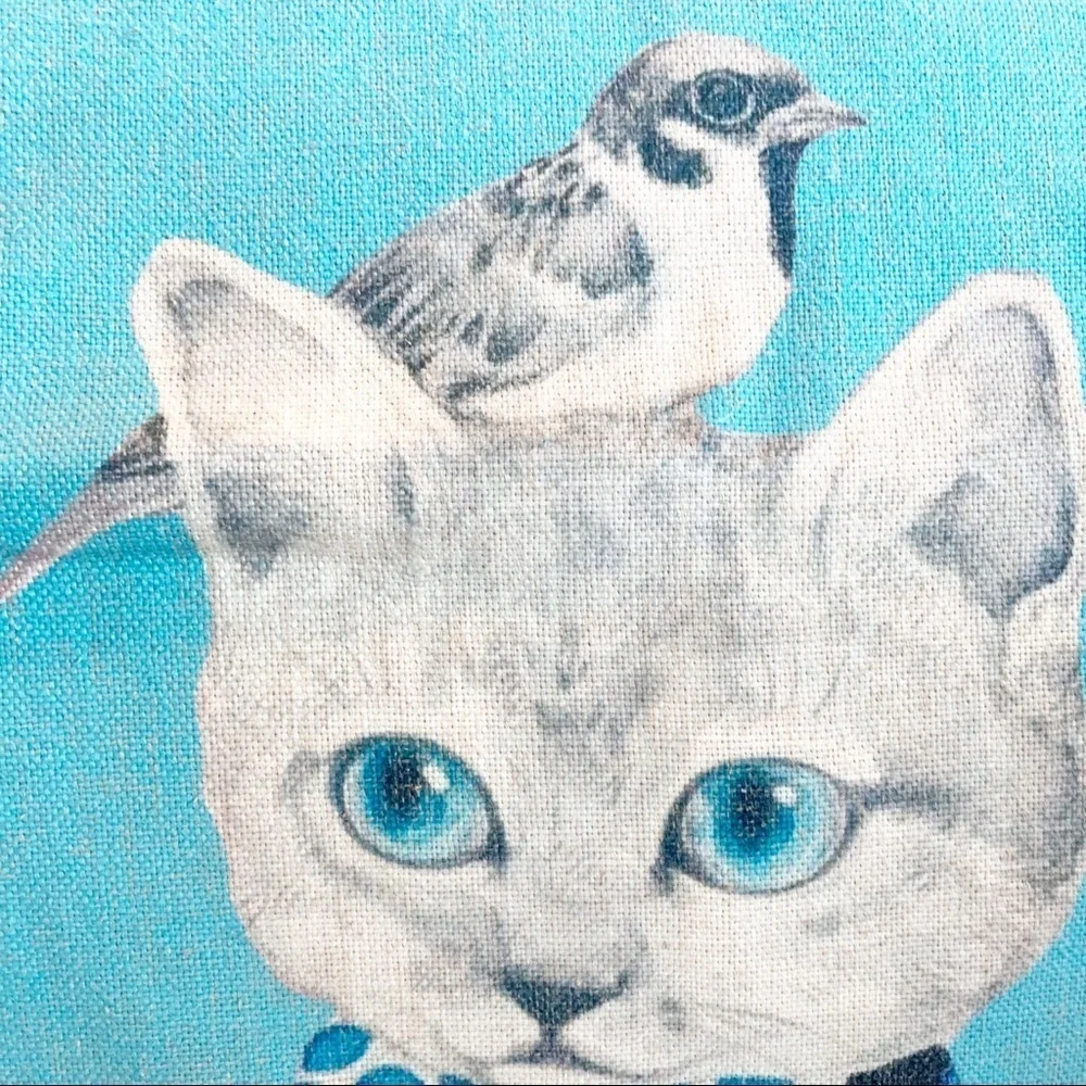 Decorative Pillow Covers Set of 2 Boy Girl Cat Kitten